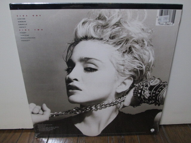 sealed 未開封 US-original Sire 9 23867-1 Madonna (analog) Madonna アナログレコード vinylの画像5