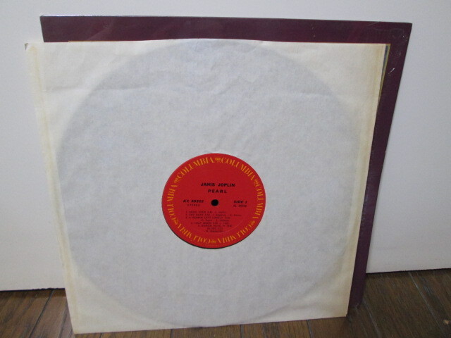 US-original KC 30322 MAT:2D/2D Pearl (analog) Janis Joplin アナログレコード vinyl_画像8