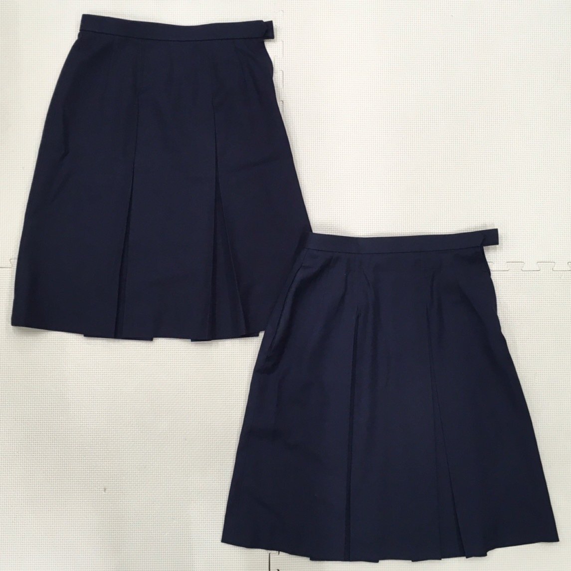 A650/L(中古)埼玉県 川越女子高校 女子制服7点 /160A/W66/校章付/ブレザー/ベスト/スカート/maruhiro/NIKKE/紺/冬服/夏服/学生服/卒業生品_画像6