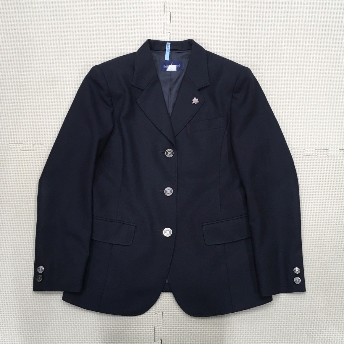 A637/L(中古)東京都 清瀬高校 女子制服4点 /M/W63/校章付 A637/L(中古)東京都 清瀬高校 女子制服4点 /M/W63/校章付
