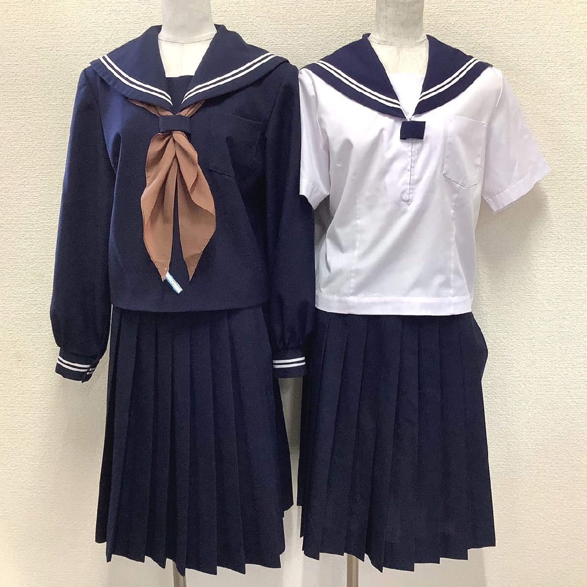 I505/Y(中古)福島県 白沢中学校 女子制服6点 /指定品/165A/W63/丈 I505/Y(中古)福島県 白沢中学校 女子制服6点 /指定品/165A/W63/丈