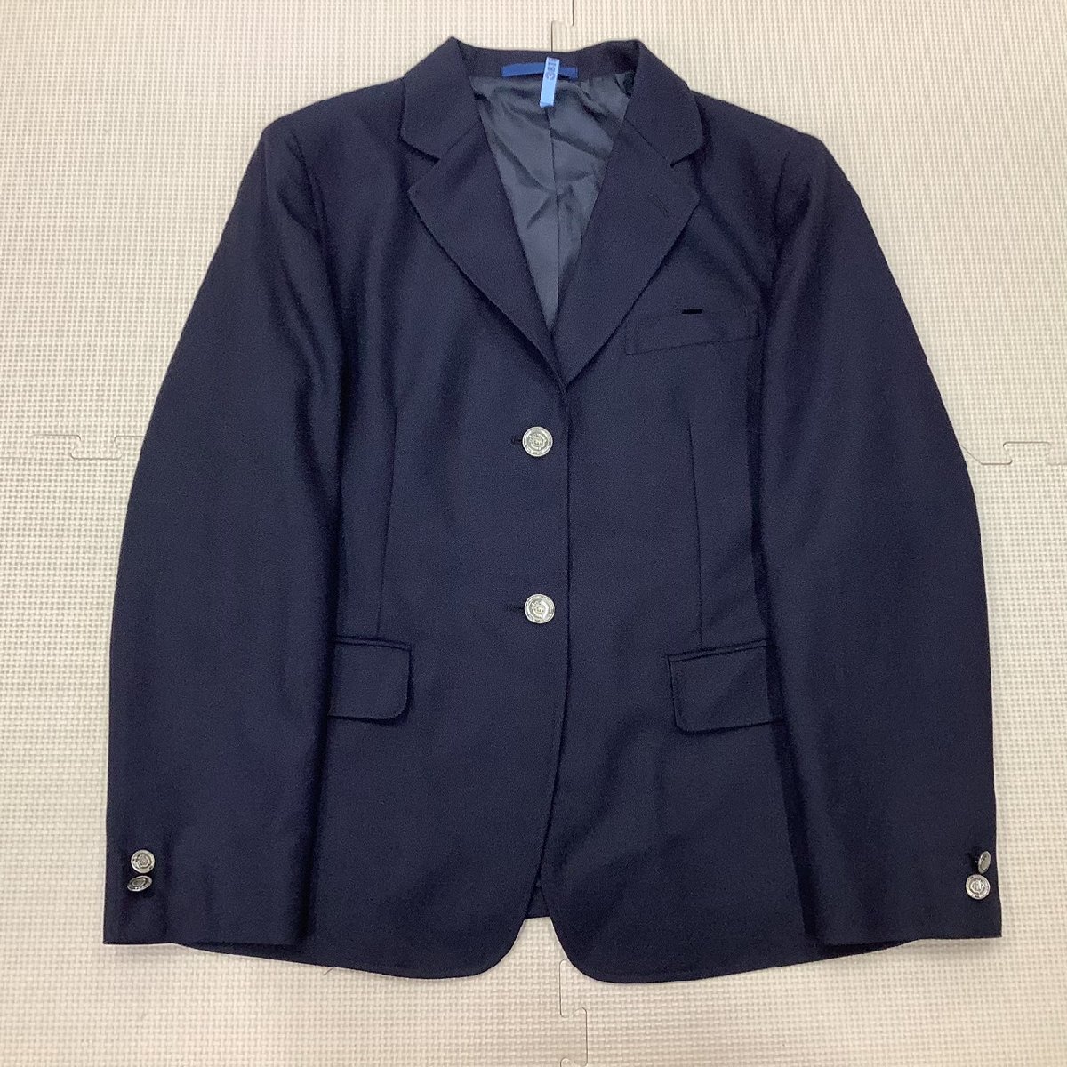 I509/Y(中古)宮城県 飛鳥未来高校 宮城キャンパス 女子制服6点 /M/7/W72/ブレザー/ブラウス/夏冬スカート/リボン/通信制/学生服/卒業生品_画像2