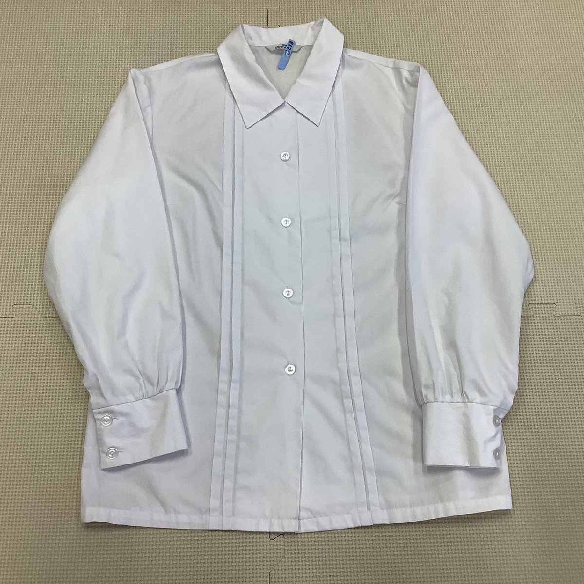 I510/Y(中古)山形県 米沢興譲館高校 女子制服3点 /指定品/M/W66/丈50/ブレザー/スカート/ブラウス/TOMBOW/冬服/紺/女子学生/学生服_画像3