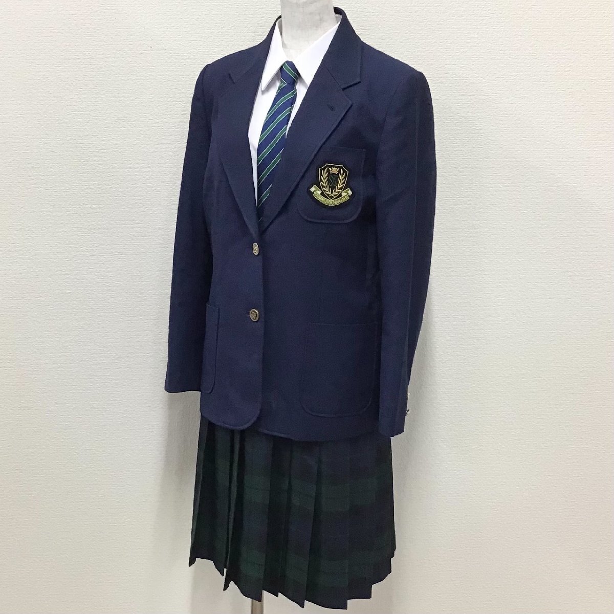 A1/T791(中古)栃木県 鹿沼商工高校 女子制服8点 /160/MT/L/W72 A1/T791(中古)栃木県 鹿沼商工高校 女子制服8点 /160/MT/L/W72