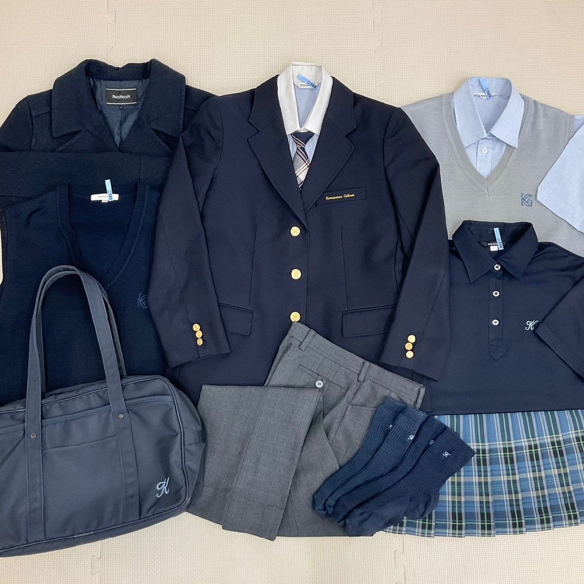 U590/S1119(中古/箱)東京都 駒沢学園女子高校 女子制服13点/11 U590/S1119(中古/箱)東京都 駒沢学園女子高校 女子制服13点/11