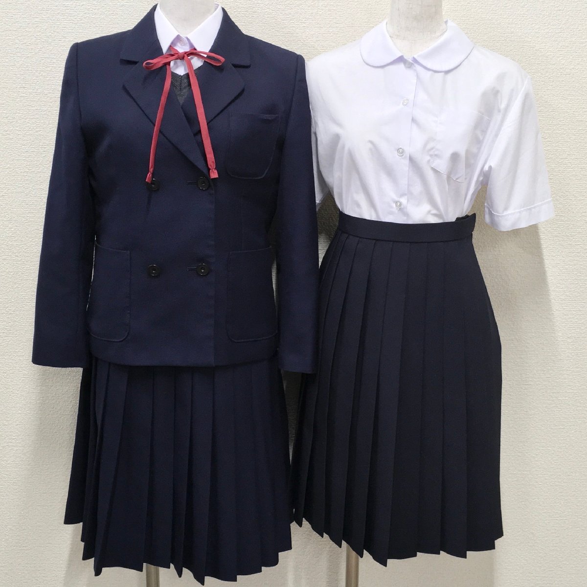 A631/T1058(中古)栃木県 下野市立国分寺中学校 女子制服7点 A631/T1058(中古)栃木県 下野市立国分寺中学校 女子制服7点