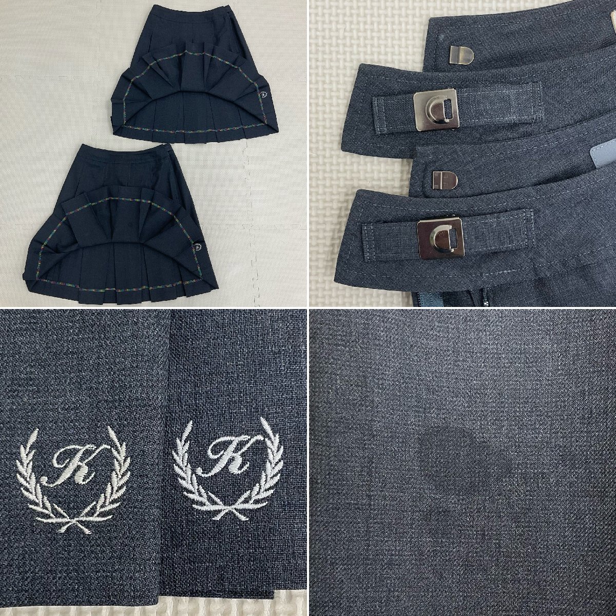U594/S1129(中古)大阪府 柴島高校 女子制服9点 /L/W66/W69 U594/S1129(中古)大阪府 柴島高校 女子制服9点 /L/W66/W69