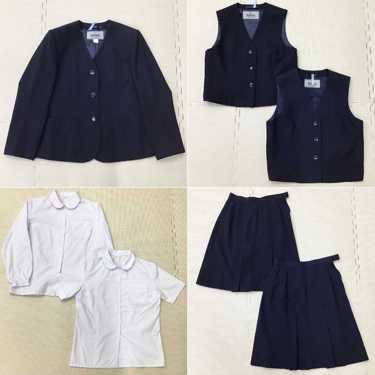 O600/L(中古)埼玉県 新座市立第二中学校 女子制服8点 /4/M/L/W63 O600/L(中古)埼玉県 新座市立第二中学校 女子制服8点 /4/M/L/W63