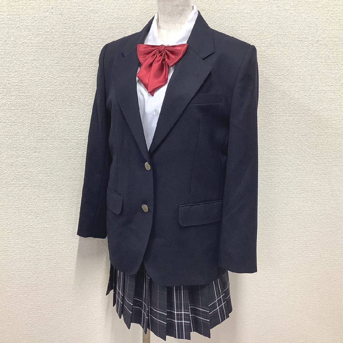 Yahoo!オークション - I530/L(中古)一ツ葉高校 女子制服4点 /M Yahoo!オークション - I530/L(中古)一ツ葉高校 女子制服4点 /M