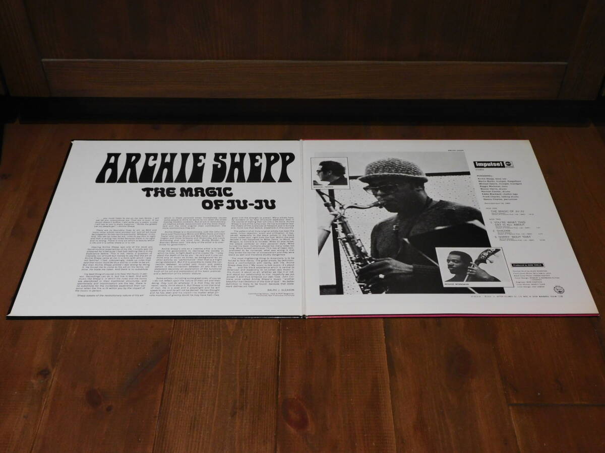 LPレコード アーチー・シェップ ARCHIE SHEPP / THE MAGIC OF JU-JU ジュジュの魔術_画像4