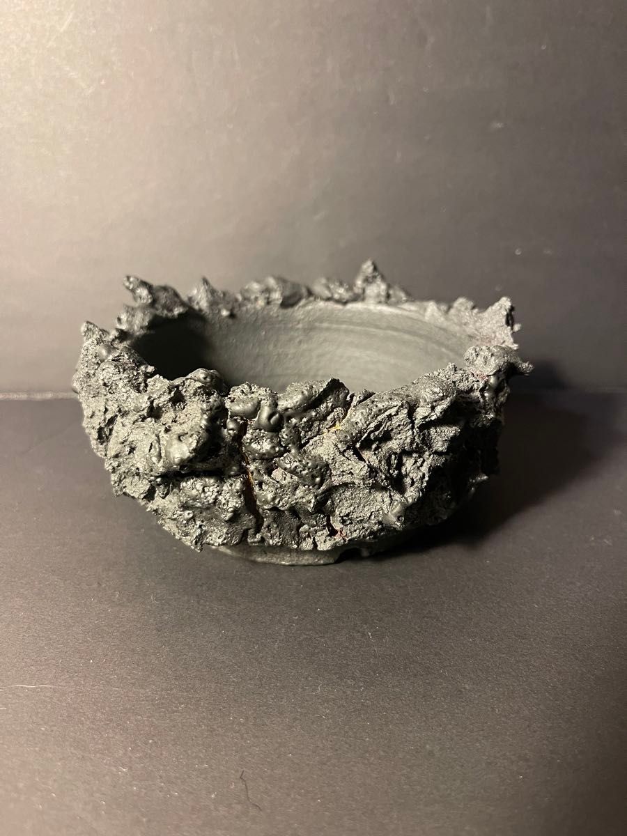新品 goat GODZILLA Sサイズ ゴート ゴジラ 鉢 陶器鉢 浅鉢 検 新品 goat GODZILLA Sサイズ ゴート ゴジラ 鉢 陶器鉢 浅鉢 検