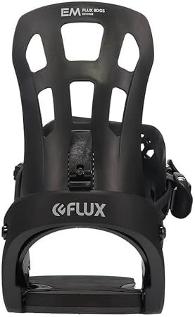 送料無料 FLUX フラックス スノーボードビンディング FEM01M BLK (Mサイズ(25.0cm～27.5cm))