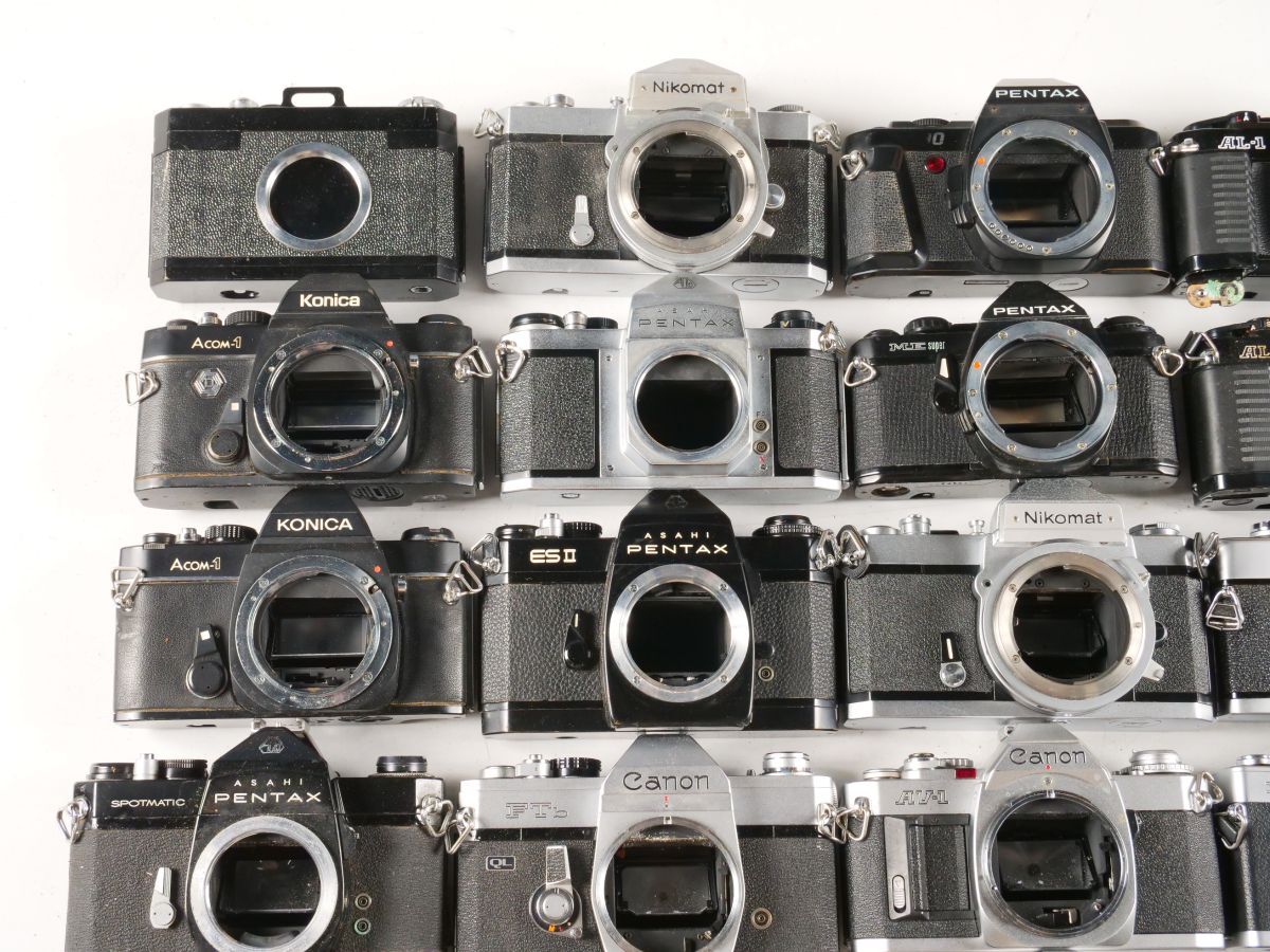 35 28点まとめ Canon Nikon PENTAX MINOLTA 他 MF一眼レフカメラ まとめ まとめて 大量セットの画像2