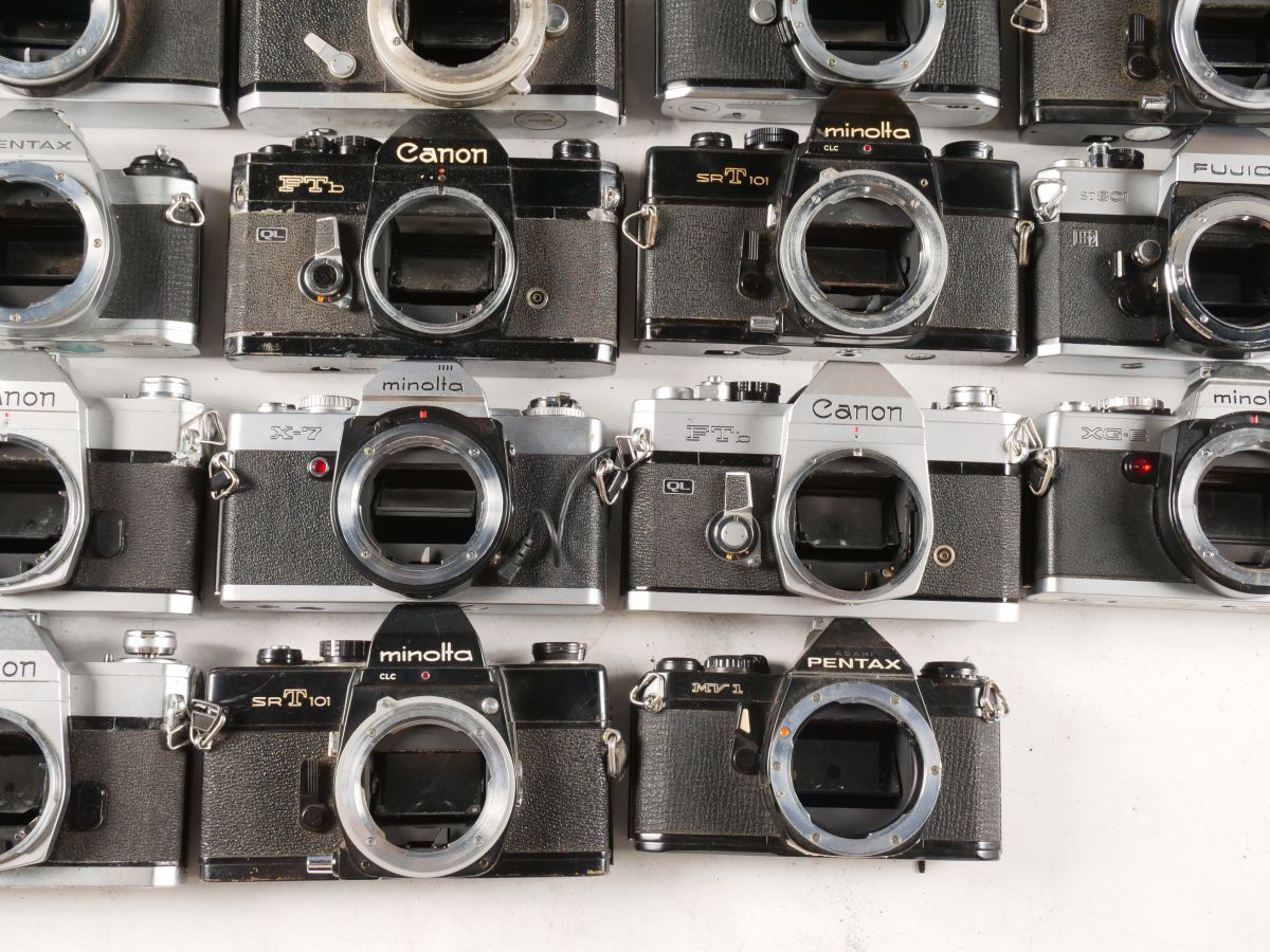 37 28点まとめ Canon Nikon PENTAX MINOLTA 他 MF一眼レフカメラ まとめ まとめて 大量セットの画像5