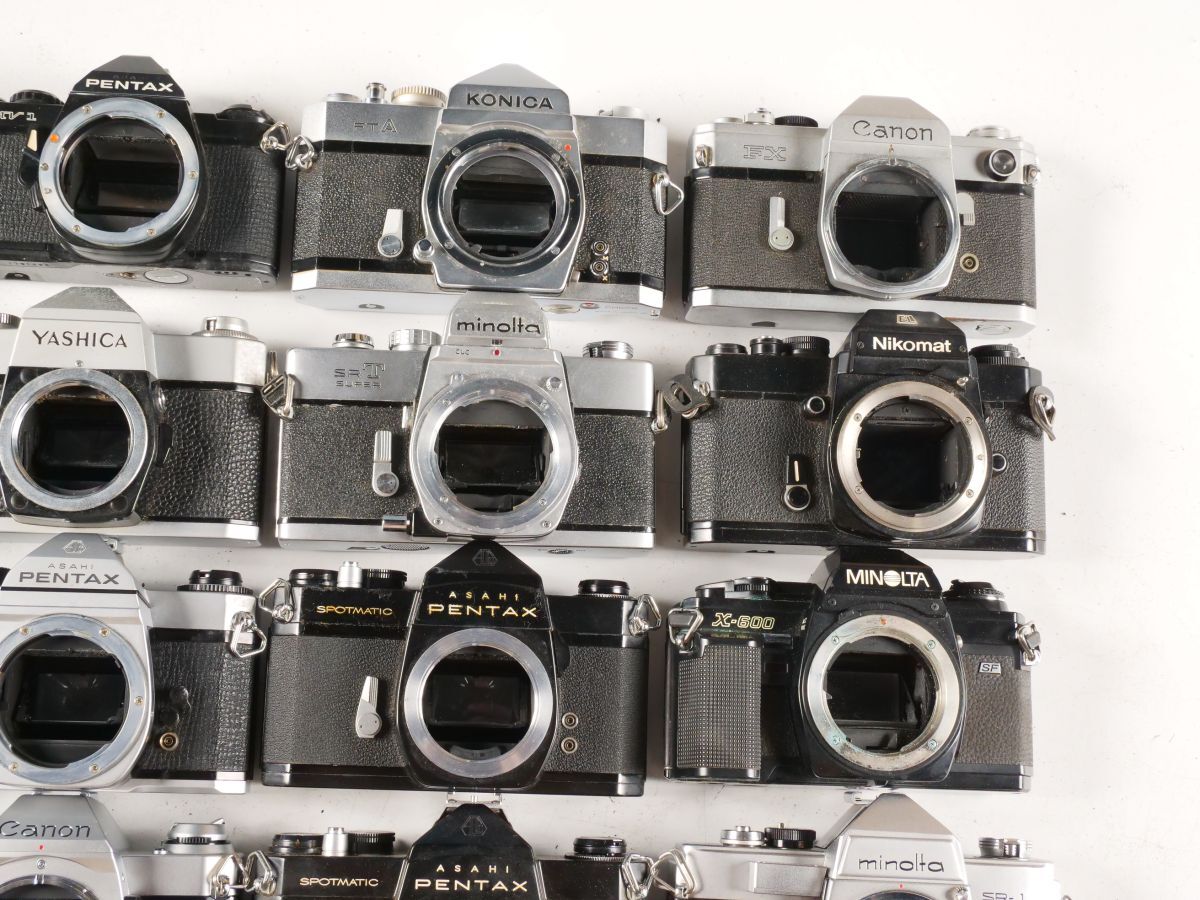 40 28点まとめ Canon Nikon PENTAX MINOLTA 他 MF一眼レフカメラ まとめ まとめて 大量セットの画像6