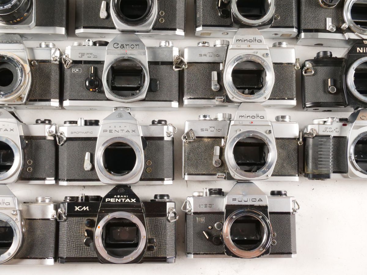 41 28点まとめ Canon Nikon PENTAX MINOLTA 他 MF一眼レフカメラ まとめ まとめて 大量セットの画像5