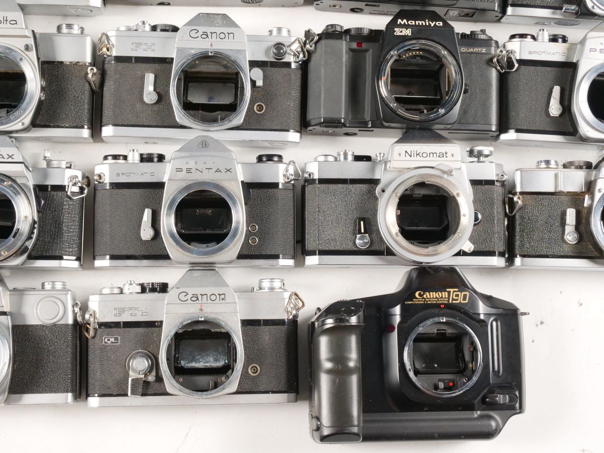 63 28点まとめ Canon Nikon PENTAX MINOLTA 他 MF一眼レフカメラ まとめ まとめて 大量セットの画像5