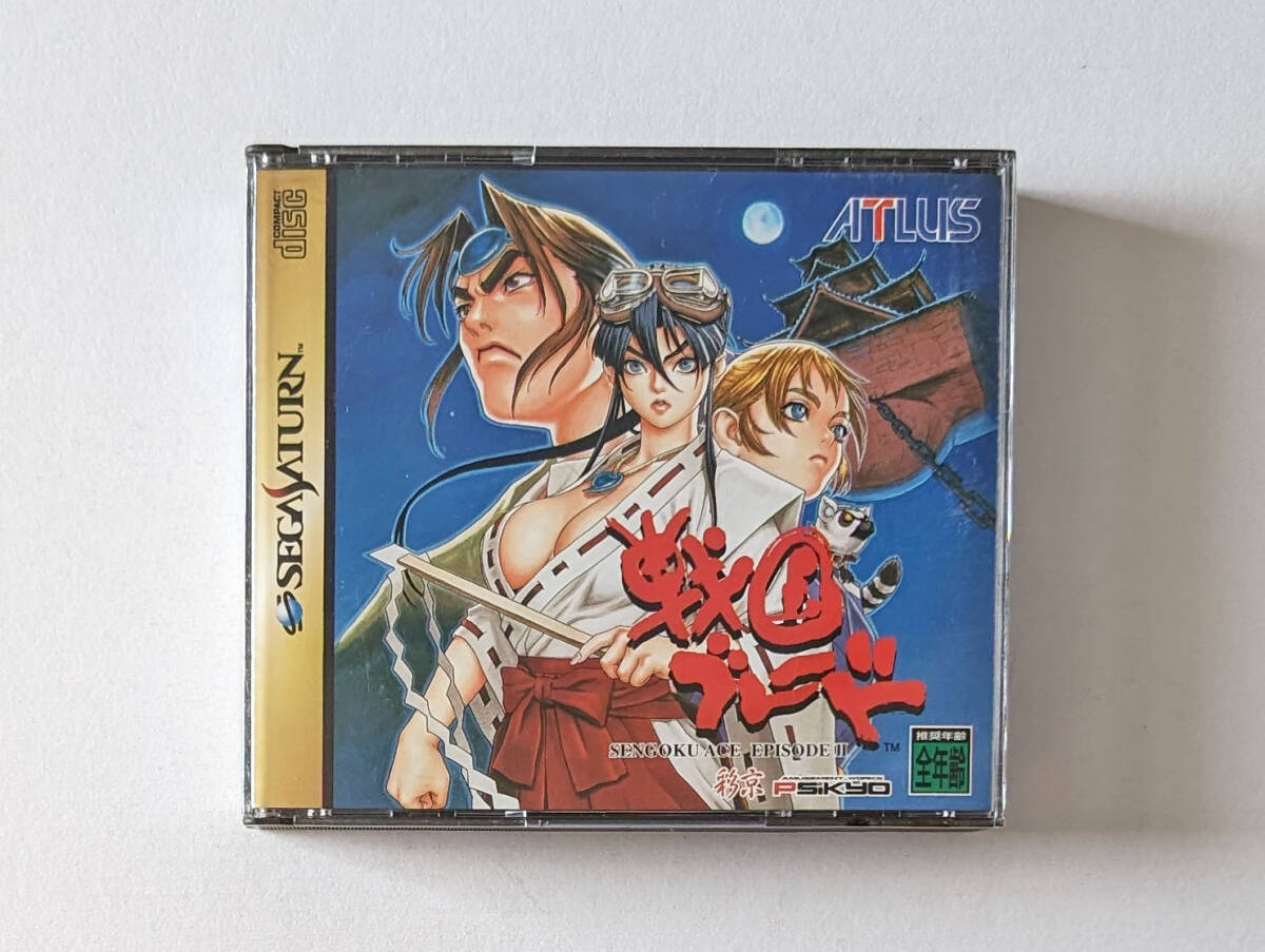 セガサターン 戦国ブレード 帯ハガキあり Sega Saturn SS セガサターン 戦国ブレード 帯ハガキあり Sega Saturn SS