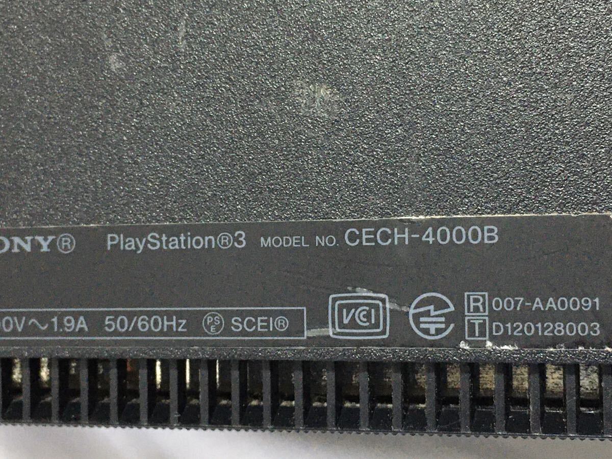 PS3 CECH-4000B プレステ３ 龍が如く５ モデル ゲーム読み込み動作確認済 本体のみ ②の画像4