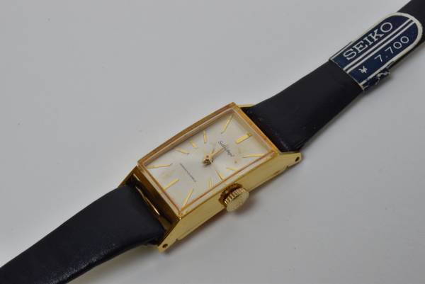 50年代SEIKO ANGELレディース 21石AWGP高級手巻時計未使用