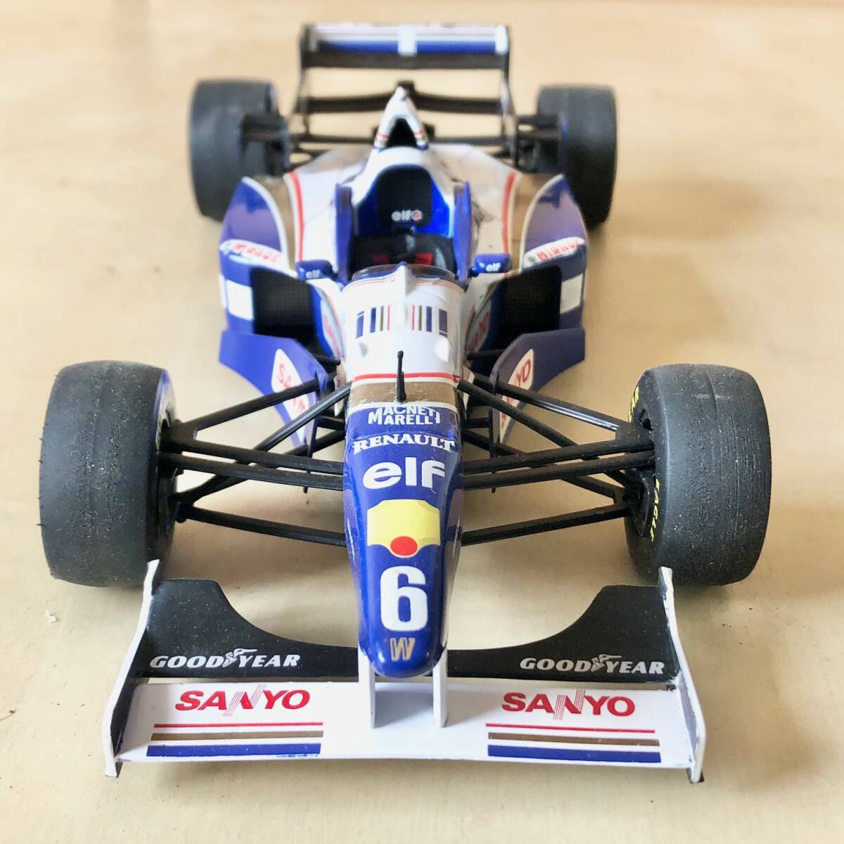 onyx 1/18 ウイリアムズ Williams FW18 #6 ジャック・ヴィルヌーヴ Jacques Villeneuve_画像4