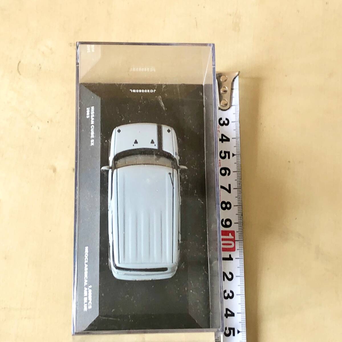 京商 1/43 日産 キューブ Nissan Cube SX 2003 ネオクラシカルエアーブルー_画像5