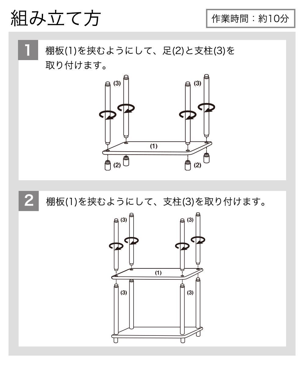 【新品】4段オープンラック マルチラック 多目的ラック 収納棚 シェルフ 脚付き 薄型タイプ （グレー） 収納 隙間収納 おしゃれ