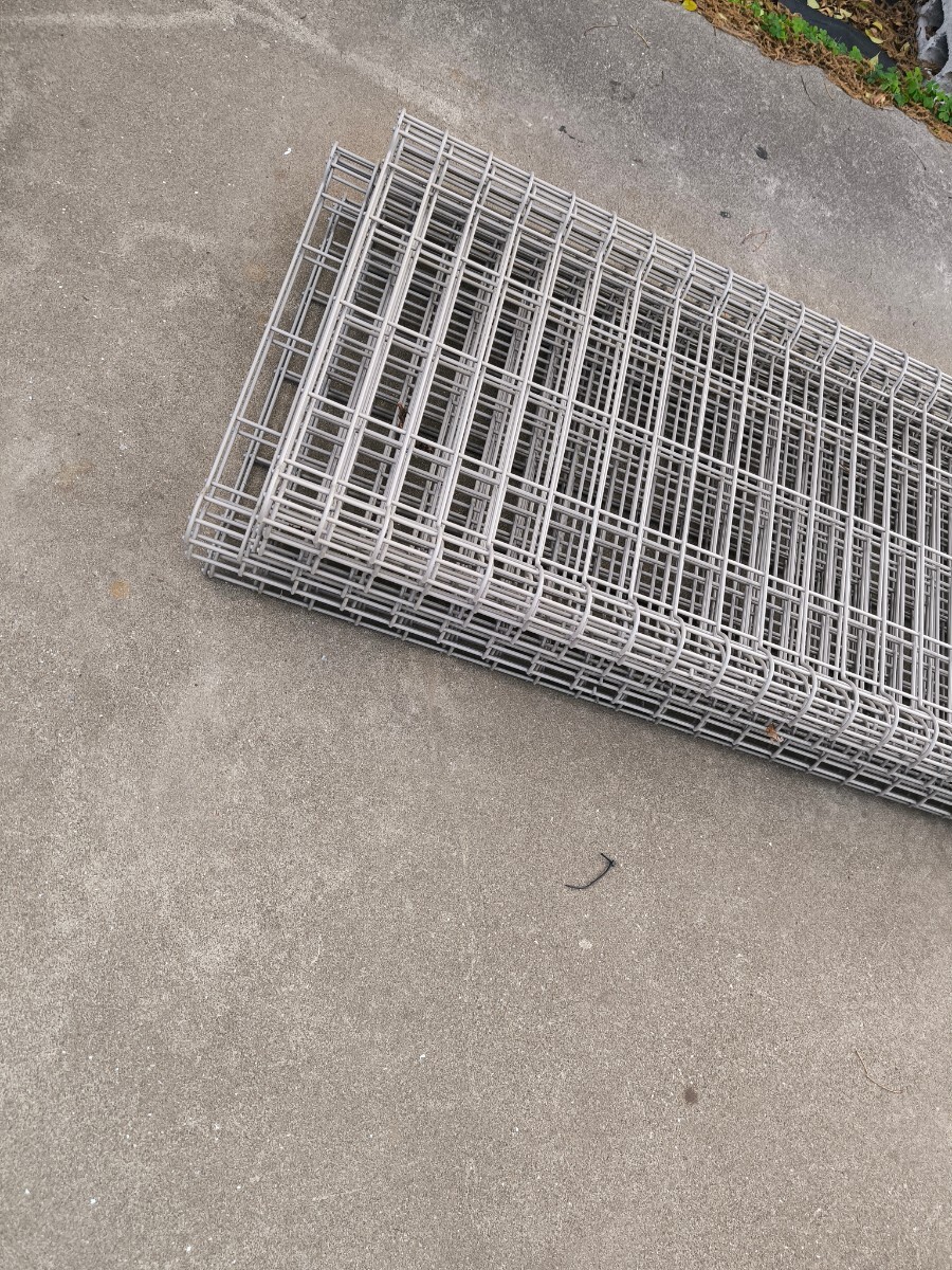  steel fence mesh receipt limitation (pick up) Ibaraki prefecture 11 sheets approximately 20 meter minute 