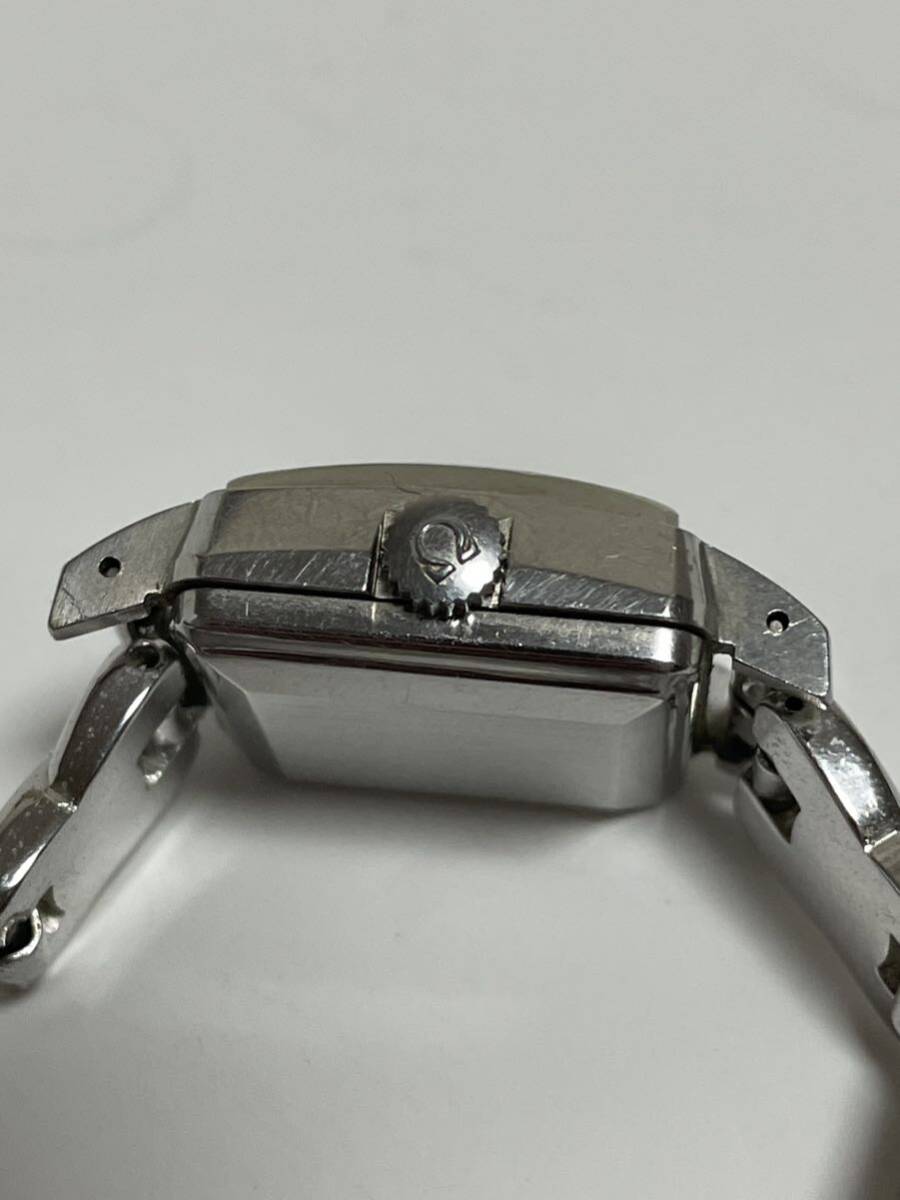 【1円スタート】OMEGA LADYMATIC オメガ アンティーク レディース腕時計 稼働品の画像4