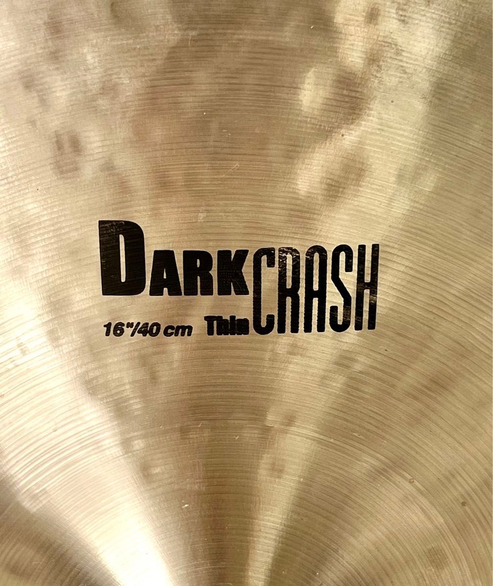 【裏K】K Zildjian Dark Crash Thin 16インチ 