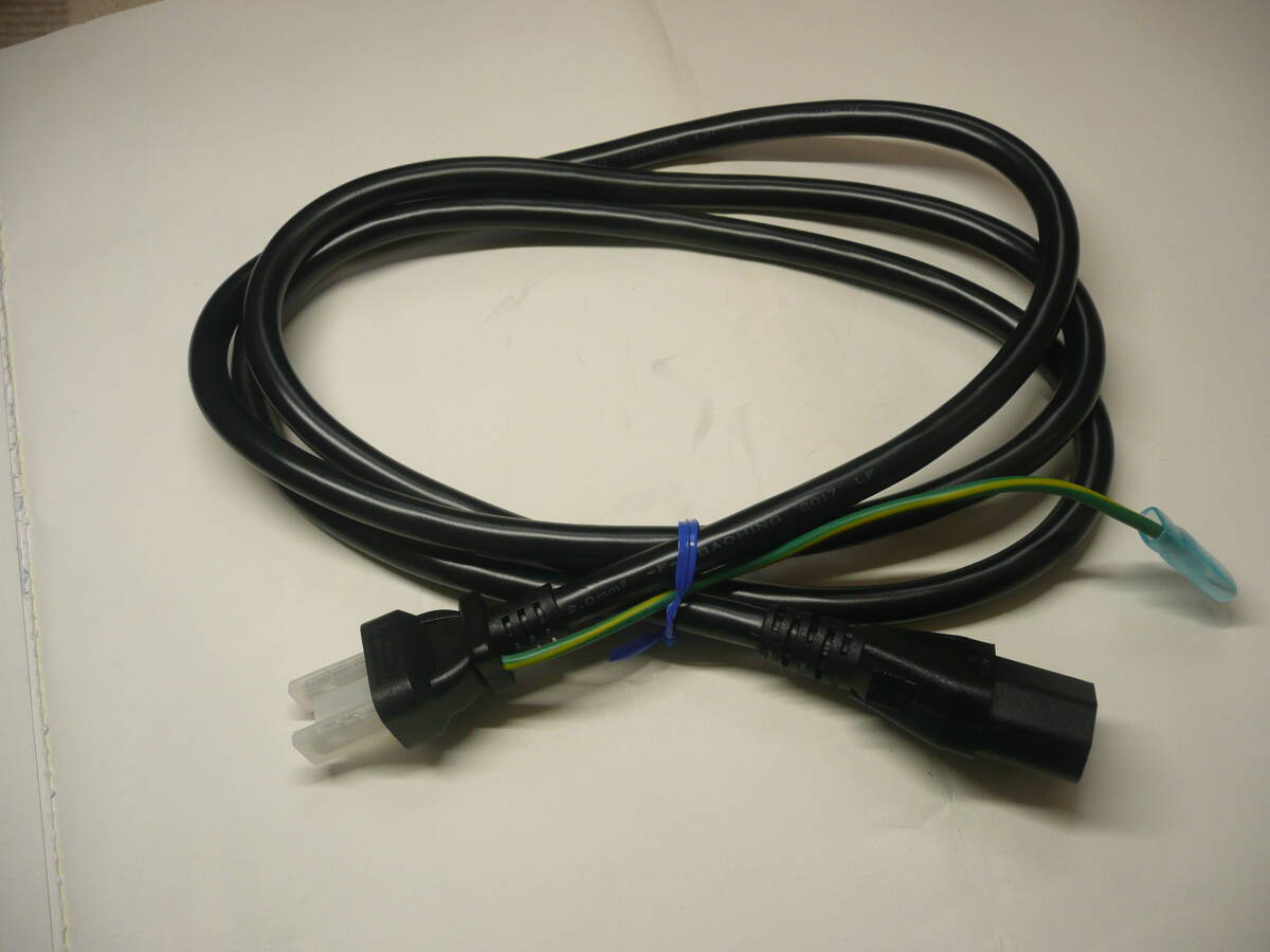 未使用品・テクニクス Technics SL-1500Cに付属の電源ケーブル・フォノケーブルセットの画像3