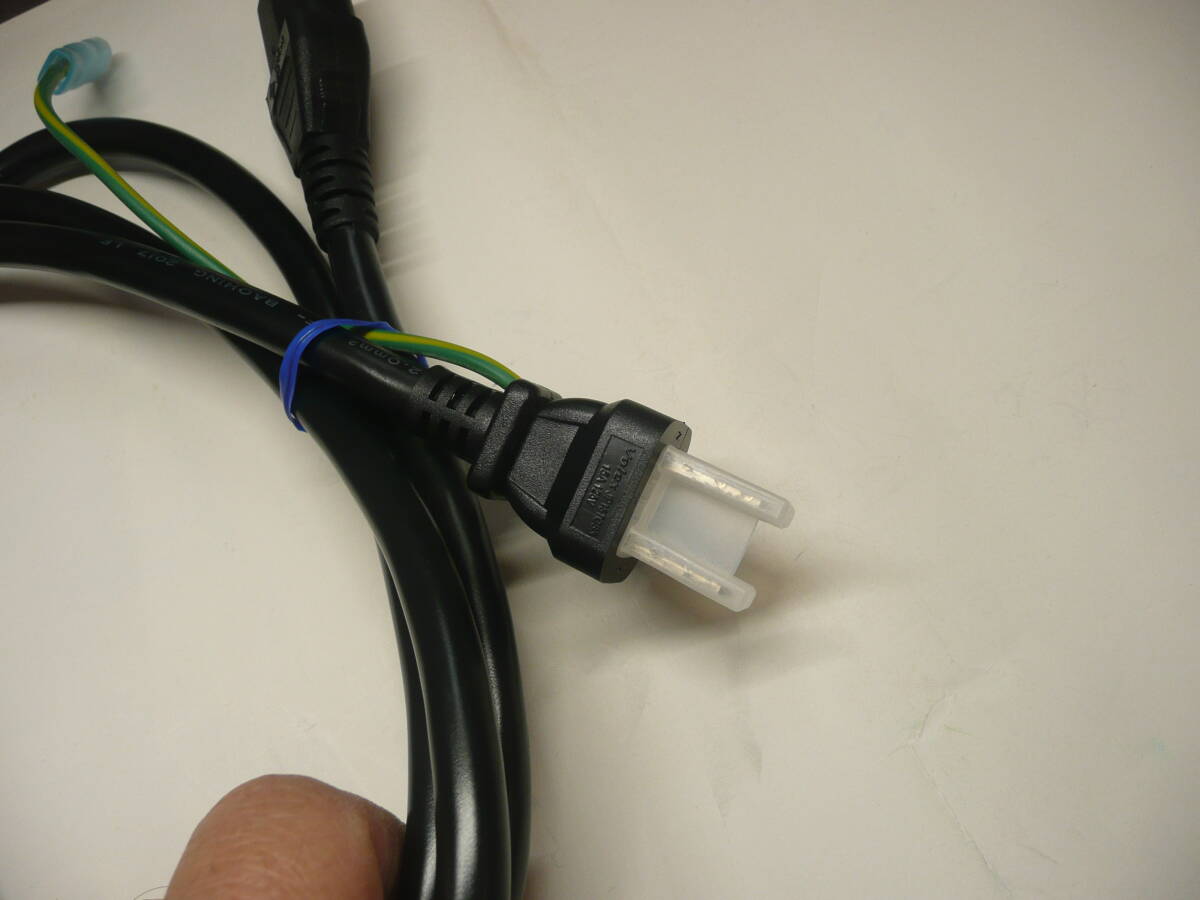 未使用品・テクニクス Technics SL-1500Cに付属の電源ケーブル・フォノケーブルセットの画像6