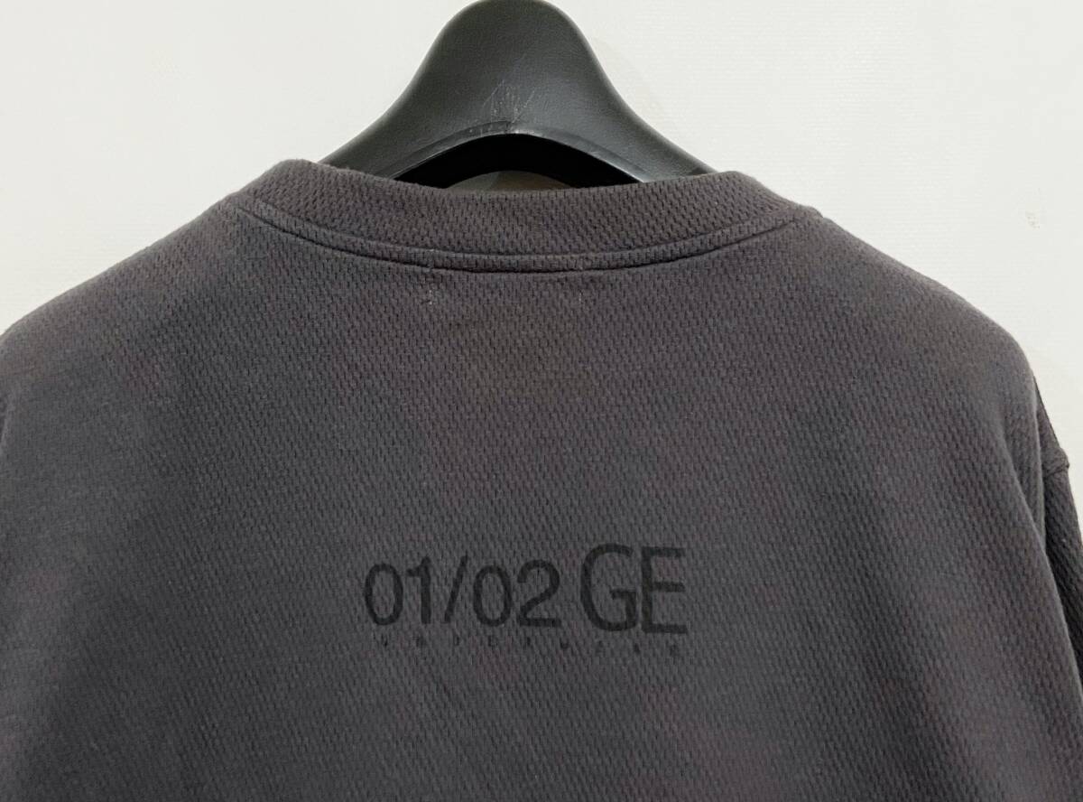 Lサイズ◆GOOD ENOUGH｜グッドイナフ COOL AND DRY FABRIC サーマル カットソー C.Gray チャコールグレー_画像4