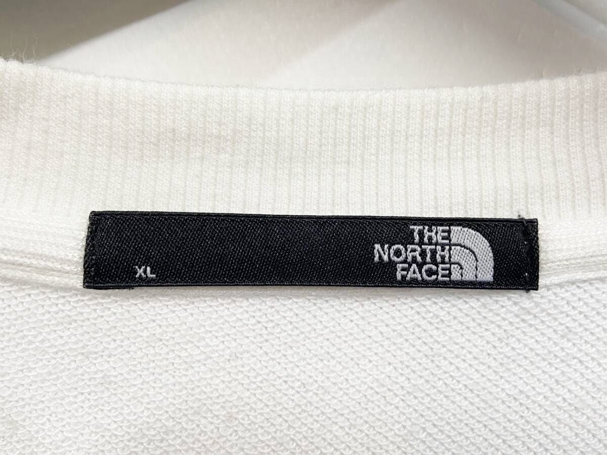 XLサイズ◆THE NORTH FACE ノースフェイス Karakoram Range Crew プリント クルーネックスウェット ホワイト_画像8