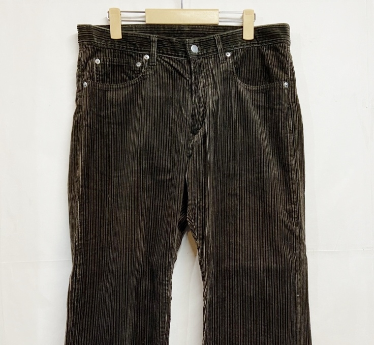  размер 34* редкий ELECTRIC COTTAGE электрический kote-ji вельвет брюки Brown архив Fujiwara hirosi обратная сторона . Vintage сделано в Японии 