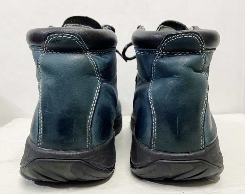 US8/26cm◆KEEN キーン トレッキングブーツ ブルーグリーン系 登山ブーツ マウンテンブーツ シューズ 靴の画像5