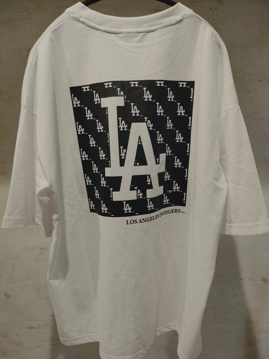 【Lサイズ】MLB ドジャース 大谷翔平 バックロゴTシャツ