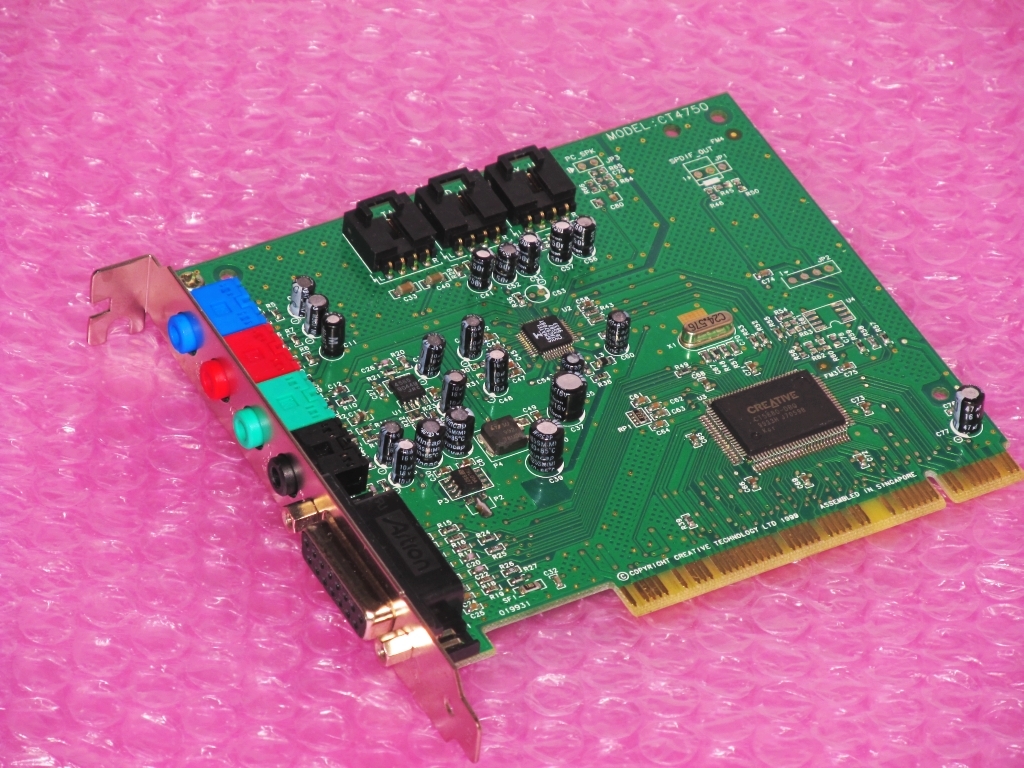 [PCI] Creative Sound Blaster PCI128 (Model CT4750)の画像1