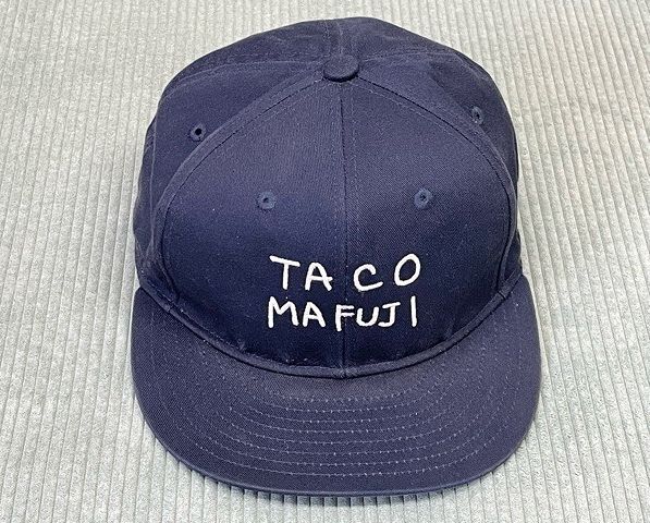 TACOMA FUJI RECORDS タコマフジレコード キャップ 帽子 TACO MAFUJI ネイビー スナップバック [a3-0029]_画像2