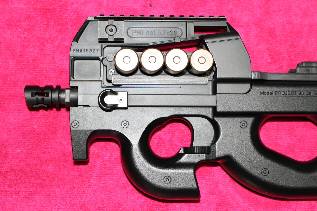  Tokyo Marui P90 plus inside part custom .BURST-HEADP90 shell magazine kit attaching beautiful goods 