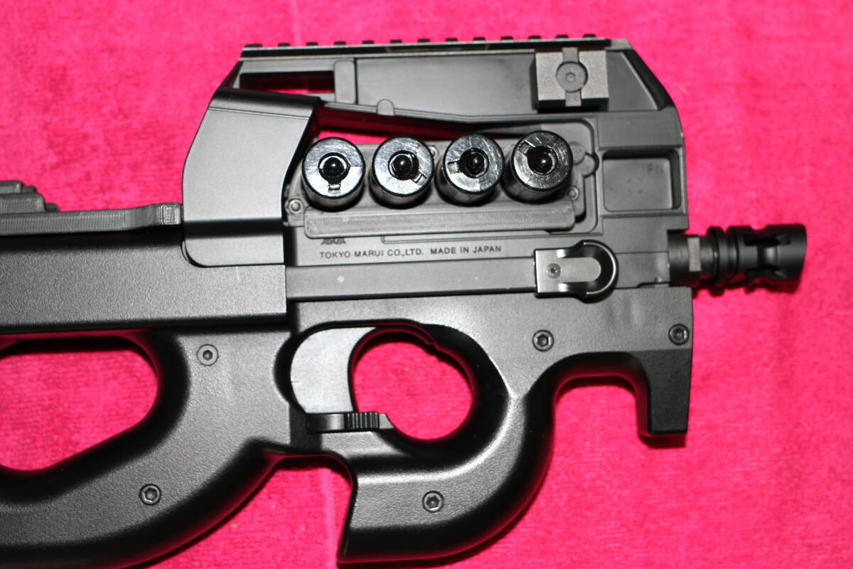  Tokyo Marui P90 plus inside part custom .BURST-HEADP90 shell magazine kit attaching beautiful goods 