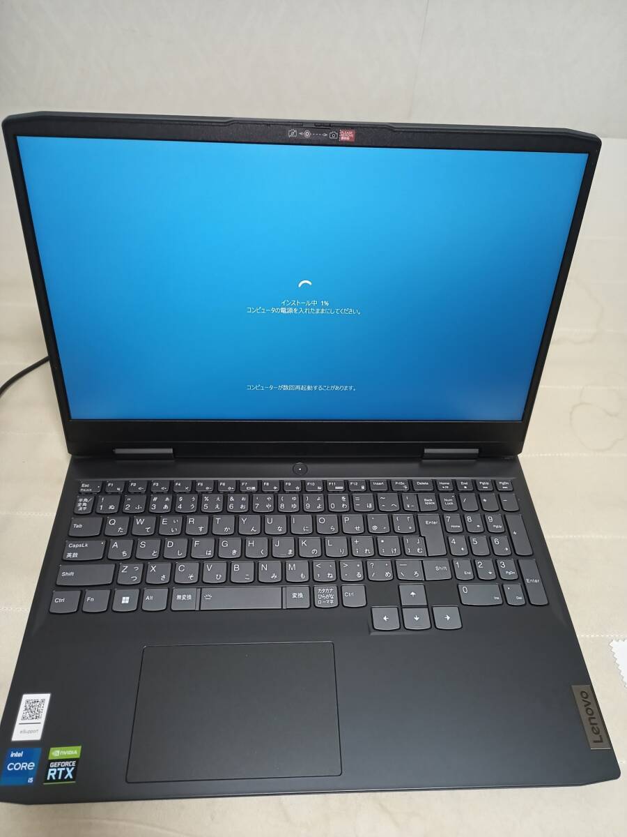 Lenovo 82S9007SJP ゲーミングノートパソコン IdeaPad Gaming 370i_画像1