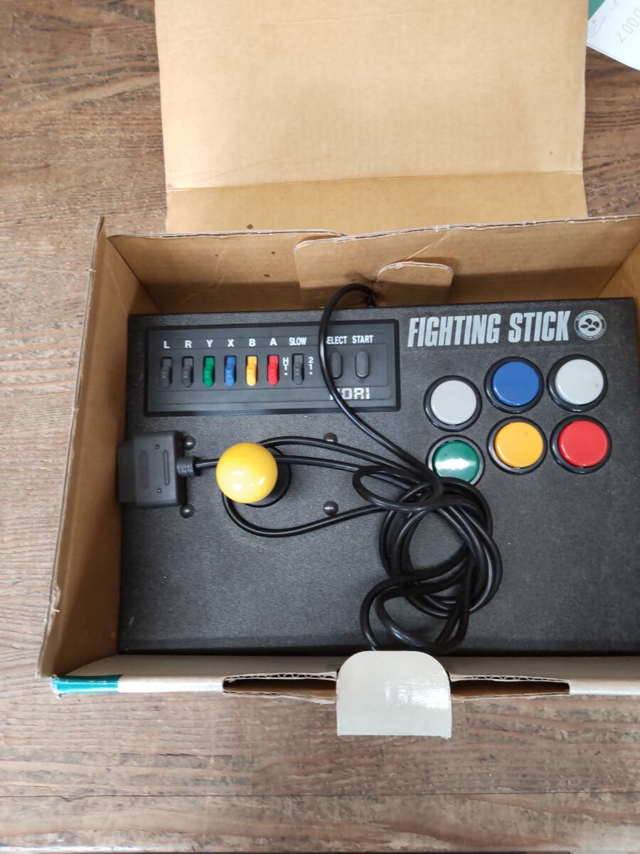 スーパーファミコン ファイテングスティック HSJー12の画像3