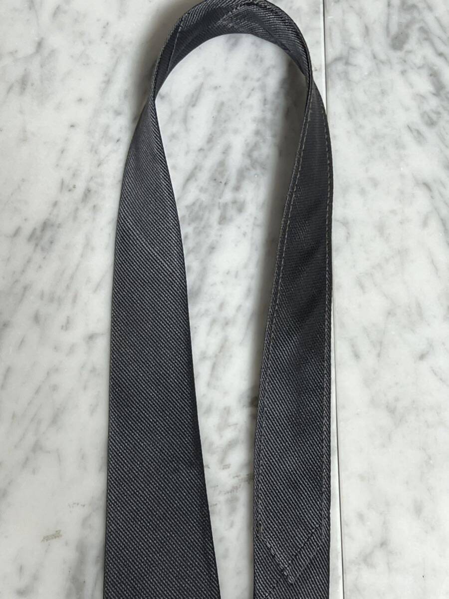 699 иен ~ Renoma галстук темно-серый серия one отметка Logo (GB1)
