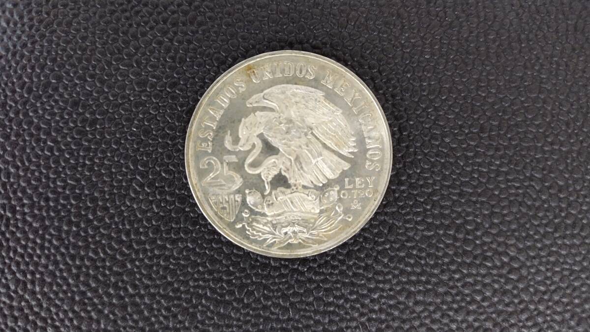 メキシコ オリンピック 記念コイン 25ペソ 1968年_画像2