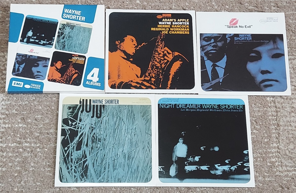 最安 ４CD Blue Note ウェイン・ショーター Wayne Shorter / 4 Albums [Night Dreamer/JUJU/Speak No Evil/Adam's Appleの画像1