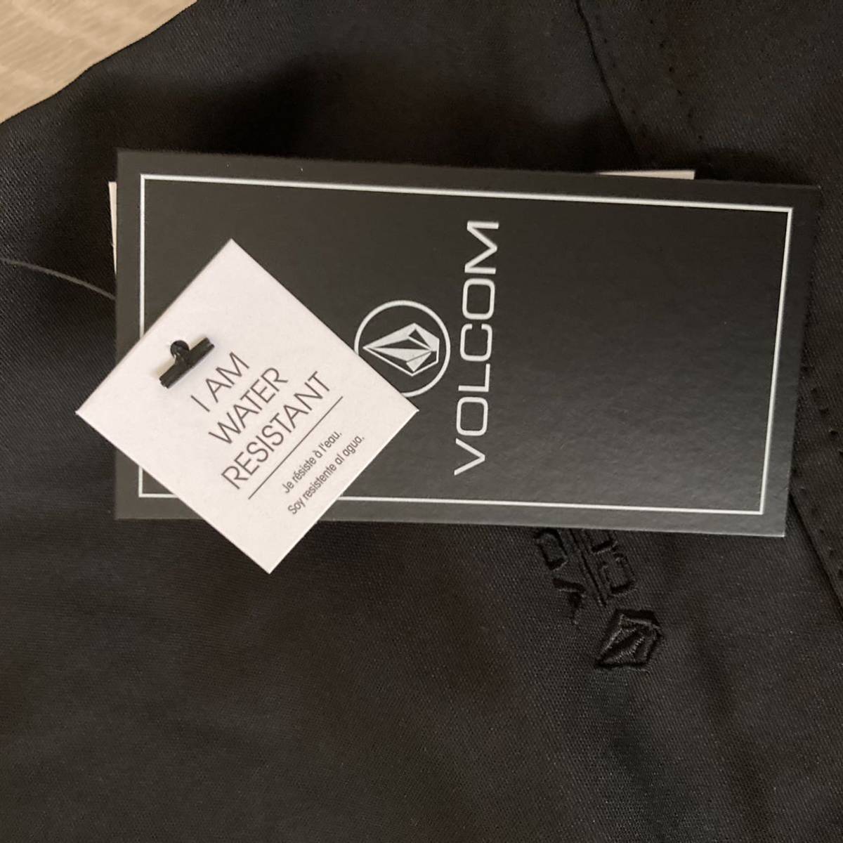 VOLCOM Volcom lady's nylon jacket Wind breaker S size black 