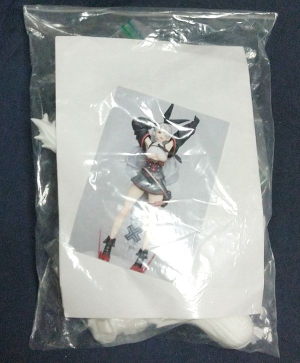 やるだけやってみよう アズールレーン プリンツ・ハインリヒ ガレージキット レジンキャストキット_画像2