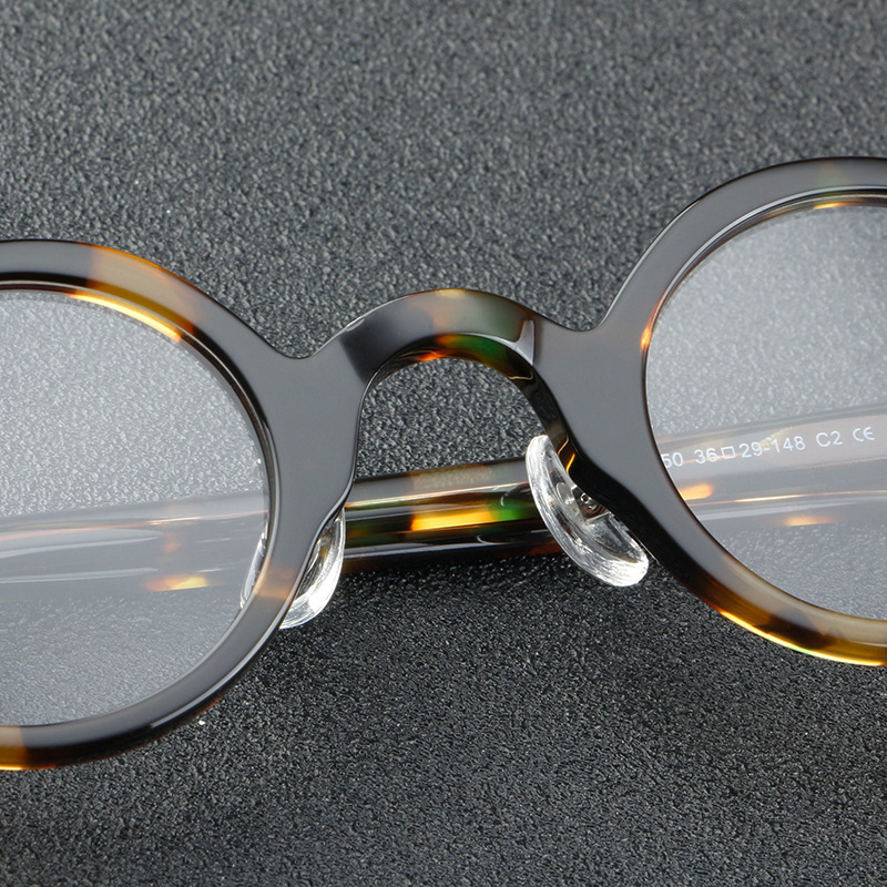 特価★送料無料 人気の眼鏡 超軽量フレーム眼鏡 円形型 復旧型 文芸型 メガネフレーム ファッション ケース付き カラー選択可 C039_画像6
