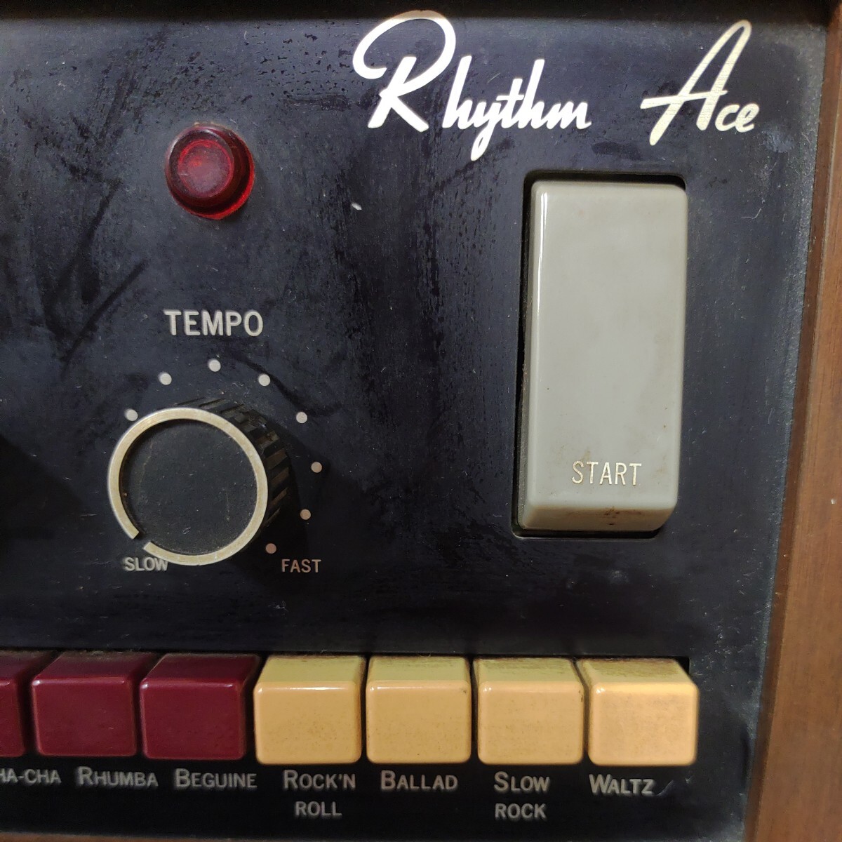 A04268 1 иен ~ Rhythm Ace ритм Ace ритм-бокс ритм box Япония Hammond FR-6 Vintage античный Roland hamond
